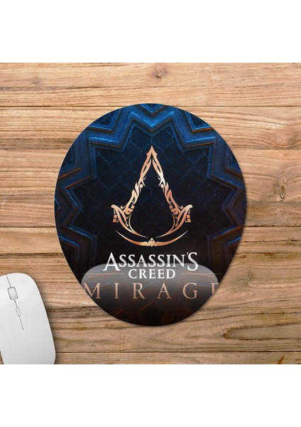 Assassin's Creed Mirage Bilek Destekli Mousepad Model - 1 Oval fiyatları