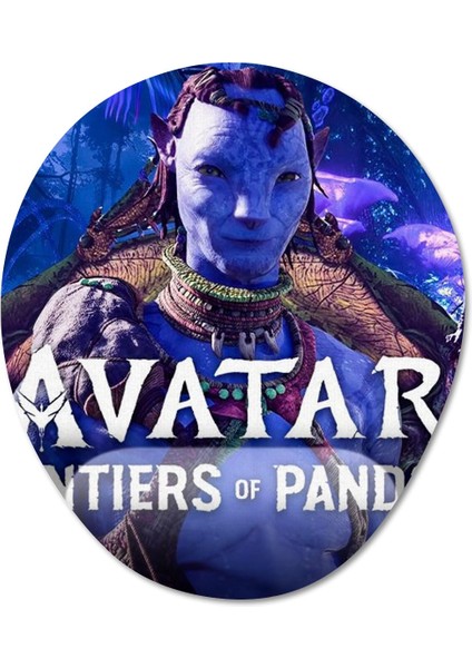 Avatar: Frontiers Of Pandora Bilek Destekli Mousepad Model - 3 Oval