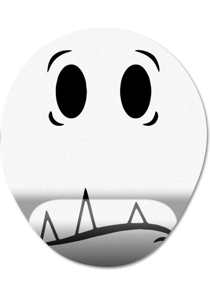 Roblox - Ogre Face - Dev Yüzü Bilek Destekli Mousepad Model - 1 Oval