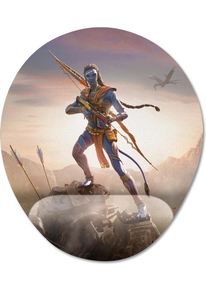 Avatar: Frontiers Of Pandora Bilek Destekli Mousepad Model - 2 Oval