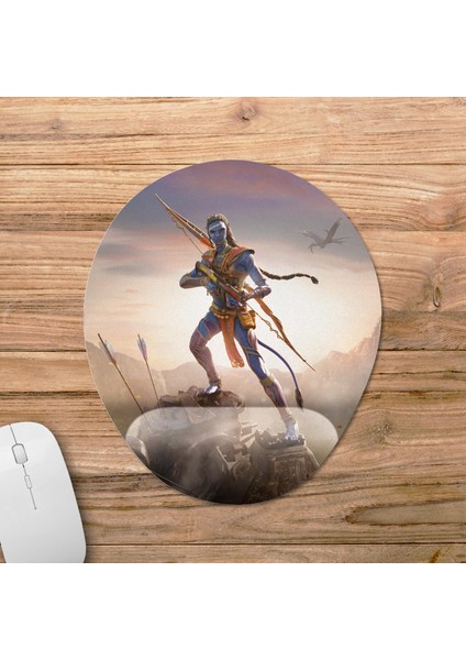 Avatar: Frontiers Of Pandora Bilek Destekli Mousepad Model - 2 Oval fiyatları