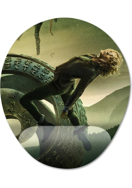 The 100 Bilek Destekli Mousepad Model - 1 Oval