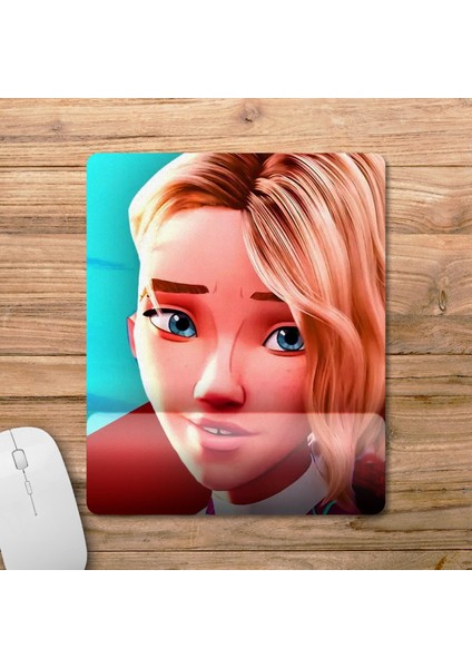 Gwen Stacy - Spider Man - Örümcek Adam - Miles Morales Bilek Destekli Mousepad Model - 4