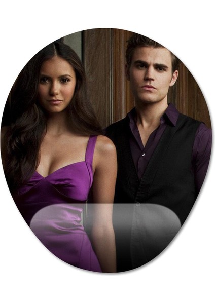 Vampire Diaries Bilek Destekli Mousepad Model - 4 Oval