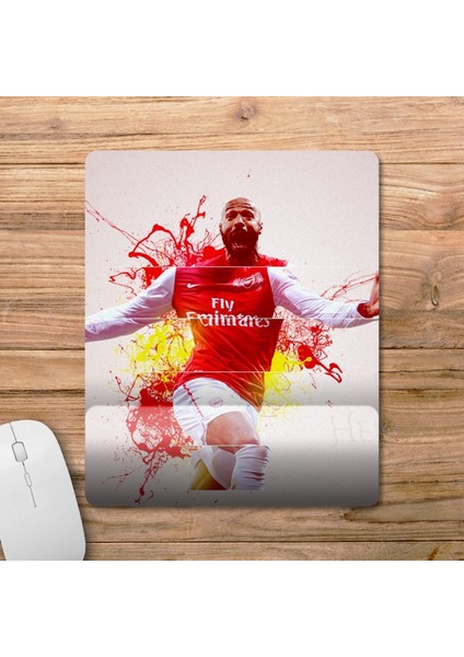 Thierry Henry Bilek Destekli Mousepad Model - 2 fiyatları