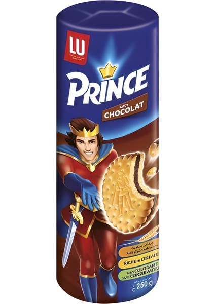 Lu Prince Chocolate Filled Biscuits 250 gr