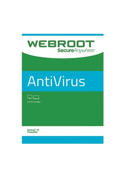 Secureanywhere Antivirus 1 Pc 1 Yıl Dijital Kod