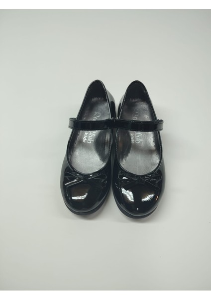 Kız Bebek Çocuk Siyah Rugan Babet Ayakkabı indirimleri