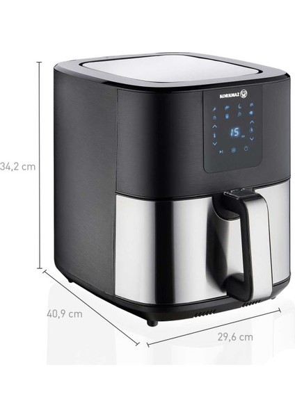 Air Max Airfryer 6.5 Litre Xxl -Yeni Ürün-