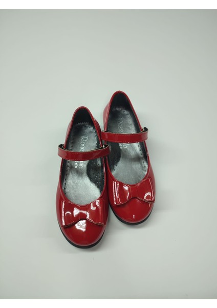 Kız Bebek Çocuk Kırmızı Rugan Babet Ayakkabı fiyatları