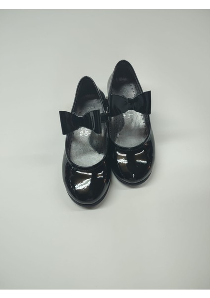Kız Bebek Çocuk Siyah Rugan Babet Ayakkabı fiyatları