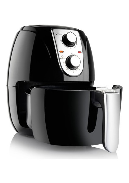 Smart Airfryer Sıcak Hava Fritözü -Siyah