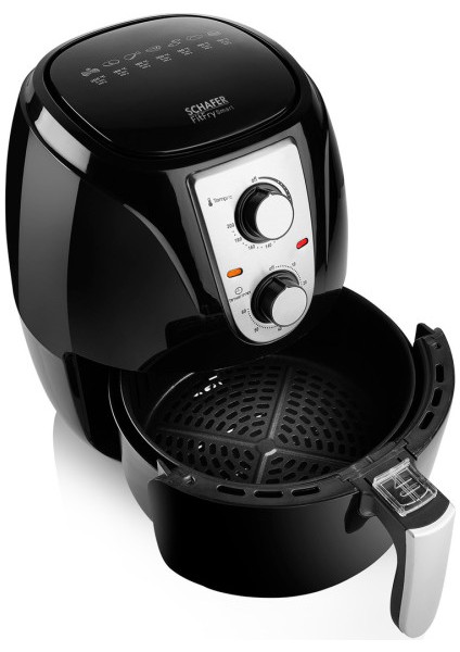 Smart Airfryer Sıcak Hava Fritözü -Siyah