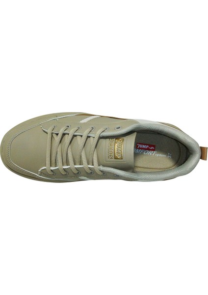 Bej Camel Bağcıklı Athletics Sneakers Spor Ayakkabı