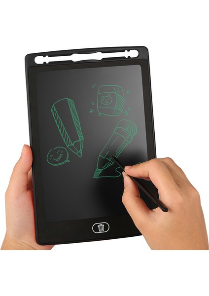 Tablet LCD 8.5 Inç Dijital Kalemli Çizim Yazı Tahtası Grafik Not Yazma Eğitim Tableti