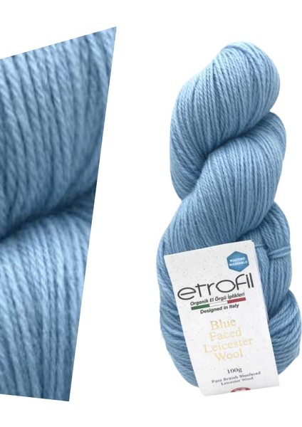 Blue Faced Leicester Wool 73228 Pale Blue