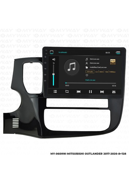 Mitsubishi Outlander Android 12 Multimedya Carplay 4gb RAM+64GB HDD 2017-2020 Navigasyon Ekran
