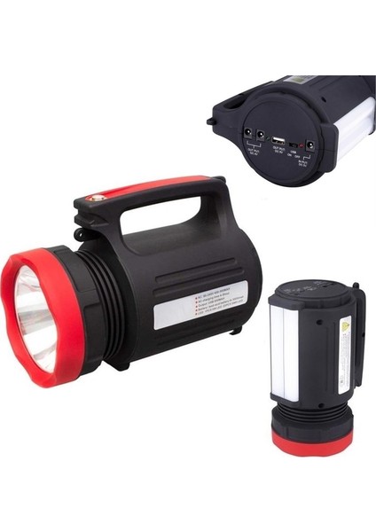 El Feneri Projektör Florasan Şarjlı 5W+22LED ST-2886