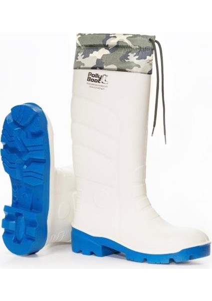 Galaxy Vega Beyaz / Mavi Boğazlı Çizme fırsatları