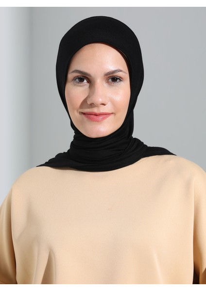 Hazır Türban -Siyah - Ecardin