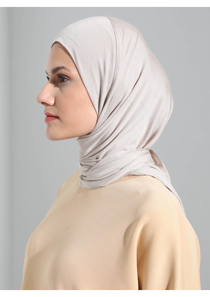 Hazır Türban - Acik Vizon - Ecardin