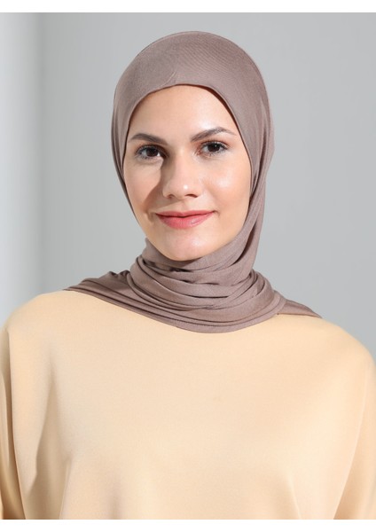 Hazır Türban - Koyu Vizon - Ecardin fırsatları