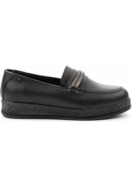 Siyah Kadın Loafer Ayakkabı K01763415509 fiyatları