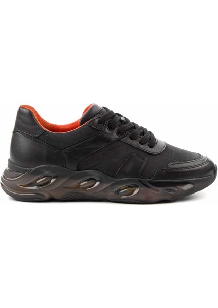 Siyah Süet Leather Erkek Casual Ayakkabı E01350606502