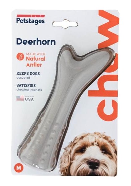 Petstages Deerhorn Antler Alternative Köpek Çiğneme Oyuncağı - Medium