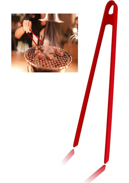 Burcummm Silikon Ince Kırmızı Maşa fiyatları