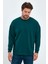 3 İplik Şardonsuz Bisiklet Yaka Sweatshirt RD24KE055407 4