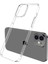 Apple Apple iPhone 12 Kılıf Kamera Çıkıntılı Renksiz Sararmaz Şeffaf Sert Kapak (Vonn) 2