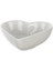 Porselen Kalp Kase Std 14X12CM Çerezlik 4'lü 1