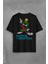 Kendim Seçtim Marvin The Martian Marslı Marvin Çizgi Film Sırt Ön Baskılı Oversize Tişört T-Shirt 1