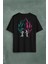 Dragon Ball Z Son Goku Sırt Ön Baskılı Oversize Tişört T-Shirt 2