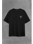 Kargalar Sürüyle Kartallar Yalnız Uçar Beşiktaş Sırt Ön Baskılı Oversize Tişört T-Shirt 2