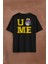 John Cena You Me Never Give Up Cenation Asla Pes Etme Sırt Ön Baskılı Oversize Tişört T-Shirt 2