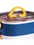 Bento 1200ml Çift Renkli Lunchbox Yeni Koleksiyon 2 Katlı Çelik Sefer Tası Yemek Kutusu 3
