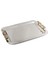 Metal Kemerli Tepsi 42X30X4CM 1