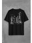 Chess Satranç Taşları Fil At Kale Vezir Santranç Sırt Ön Baskılı Oversize Tişört T-Shirt 1
