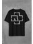 Rammstein Till Lindemann Logo Sırt Ön Baskılı Oversize Tişört T-Shirt 2