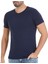 Erkek Lacivert 3'lü Paket O Yaka Modal Tshirt 1