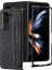 Telefon Kılıfı Samsung Galaxy Z Fold 5 Kalem Yuvalı Deri Telefon Kılıfı Kabuğu (Yurt Dışından) 4