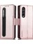 Telefon Kılıfı Samsung Galaxy Z Fold 3 Kalem Yuvalı Deri Telefon Kılıfı Kabuğu (Yurt Dışından) 2