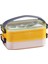 Bento 1600ML Lunchbox Yeni Koleksiyon 2 Katlı Çelik Sefer Tası Yemek Kutusu 1