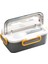 Bento 900ML Lunchbox Yeni Koleksiyon 1 Katlı 3 Bölmeli Çelik Sefer Tası Yemek Kutusu 3