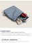 Rahat Sırt Kadın Moda Denim Taşınabilir Kova Zincir Küçük Sırt Çantası (Yurt Dışından) 3