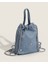 Rahat Sırt Kadın Moda Denim Taşınabilir Kova Zincir Küçük Sırt Çantası (Yurt Dışından) 4
