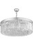 Avizemoda Desina 60'lık Kristal Taşlı Lüks Avize - (Gümüş-Yaldız) PY-300-60 2