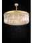 Avizemoda Desina 60'lık Kristal Taşlı Lüks Avize - (Sarı-Yaldız) PY-300-60 3